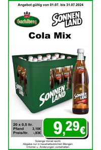 Sonn Cola Mix Monatsangebot