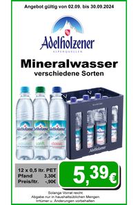 Mineralwasser 05 PET