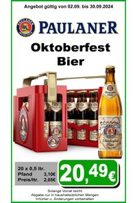 Oktoberfestbier Monatsangebot